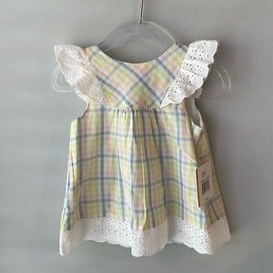 NWT‎ Little Me 12M Girls Tunic Top